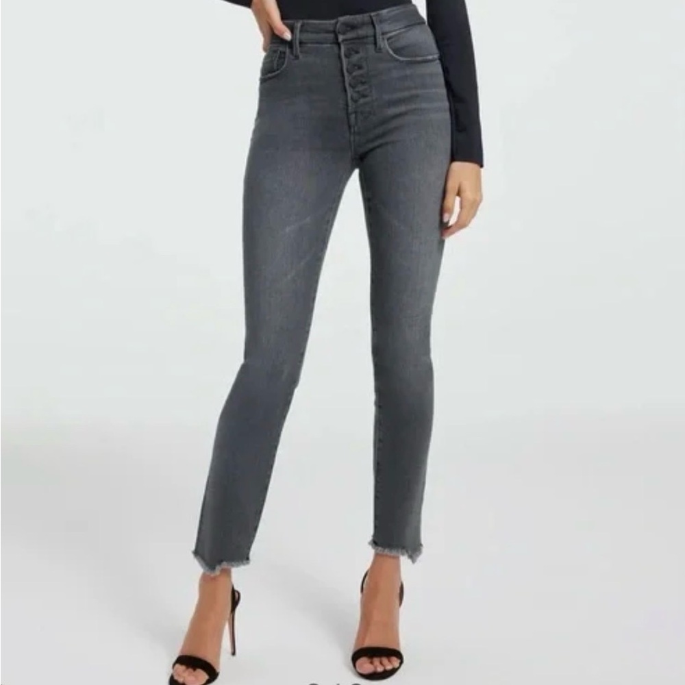 Good American Good Legs Cigarette Jeans
